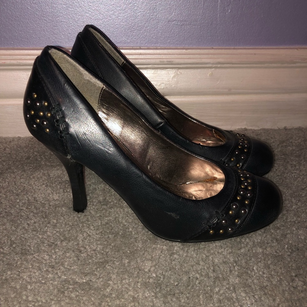 Wild diva black heels